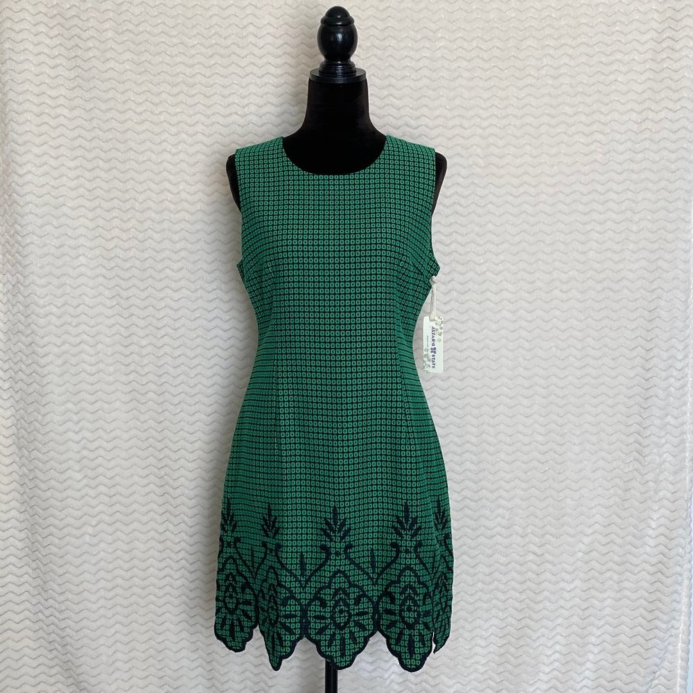 NWT Altar'd State Green and Black Dress - Large